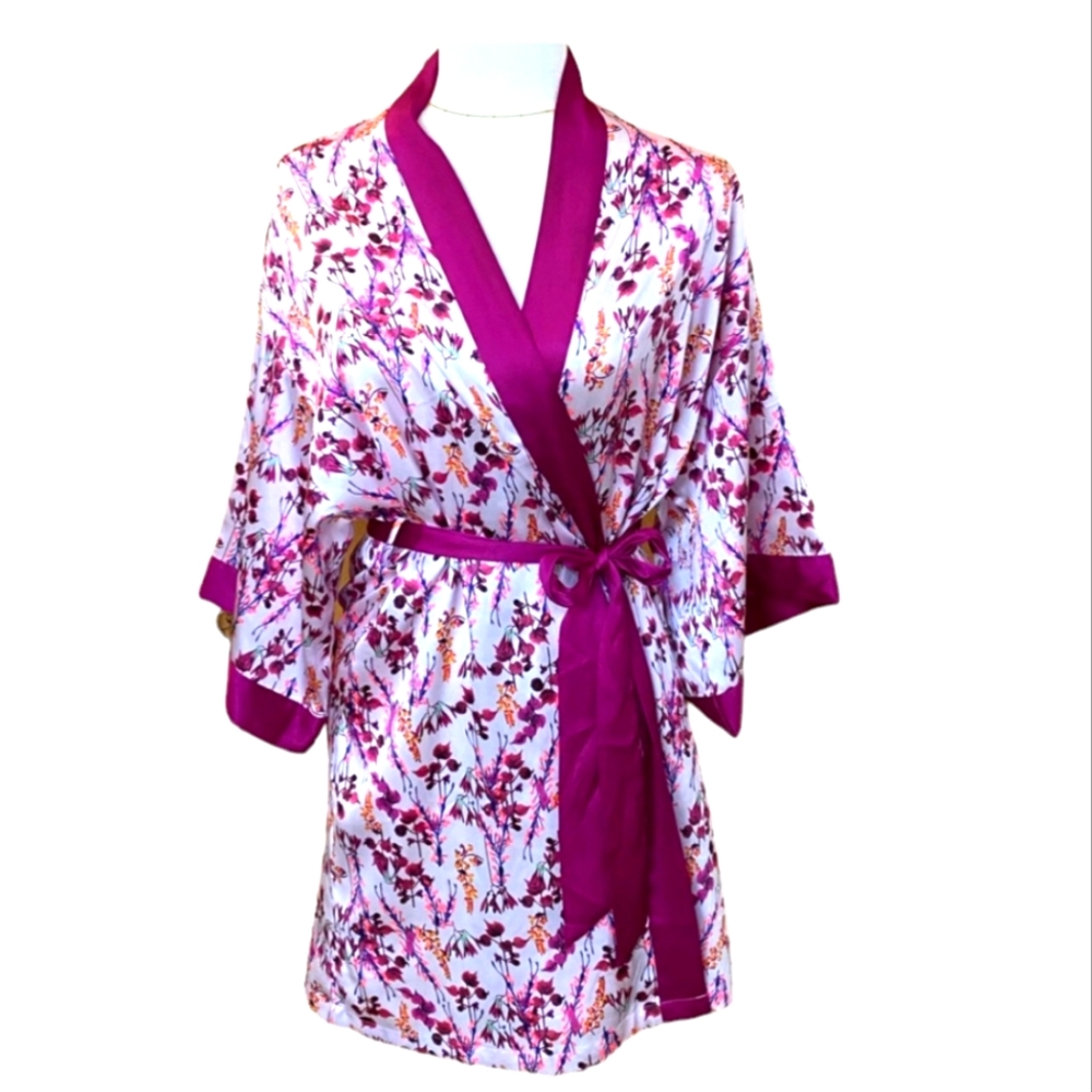 Victoria's secret floral kimono robe